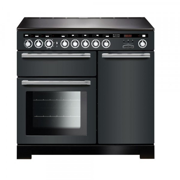 Rangemaster Encore Deluxe 100IND Slate 117350 Electric Range Cooker