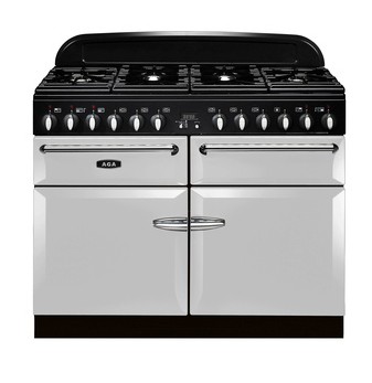 AGA Masterchef 110 DF Pearl Ashes Dual Fuel Range Cooker
