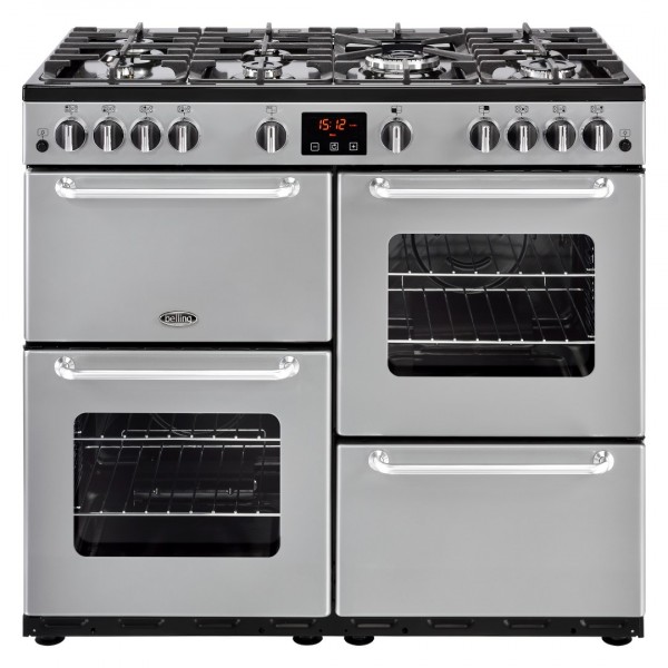 Belling Appliances Ltd Sandringham 100G Sil Gas Range Cooker