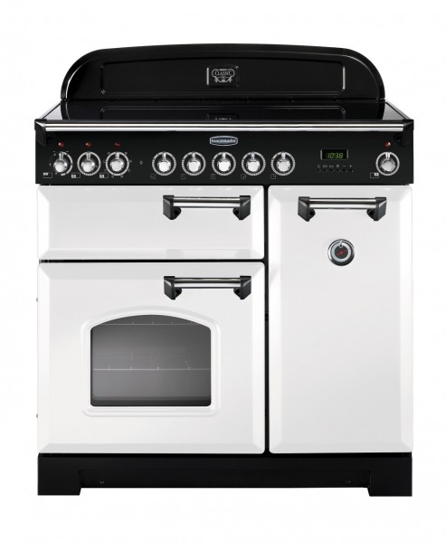 Rangemaster Professional Deluxe 90IND White 98740 Electric Range Cooker