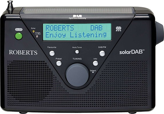 Roberts Radio SOLAR DAB2 BLACK Radio