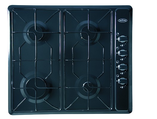 Belling Appliances Ltd GHU60GE MK2 Blk Gas Hob