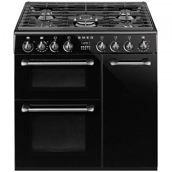 Smeg BU93BL Dual Fuel Range Cooker