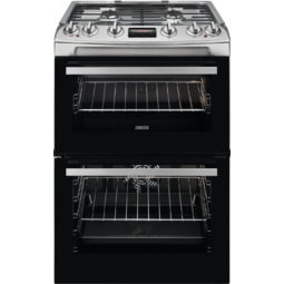 Zanussi ZCK66350XA Dual Fuel Cooker