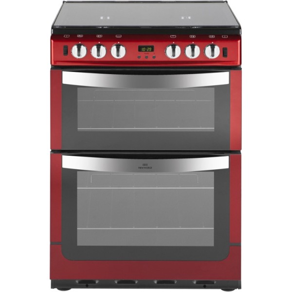 New World 601GTCL Met Red Gas Cooker