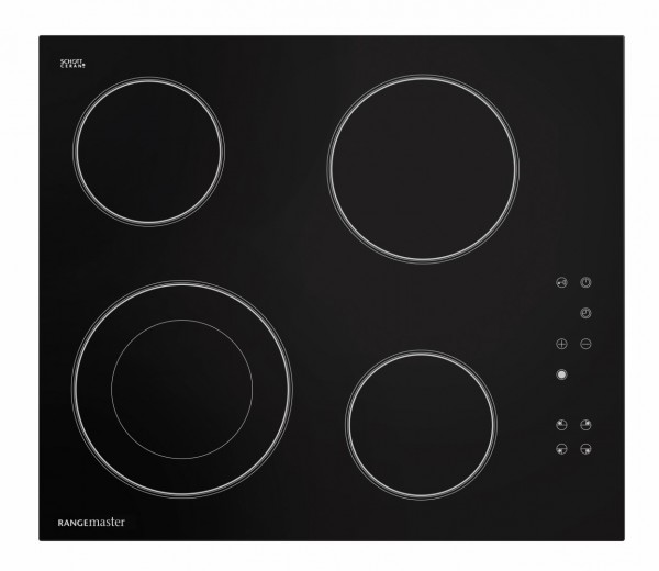Rangemaster 11225 RMB60HPECGL BLK GLASS Electric Hob