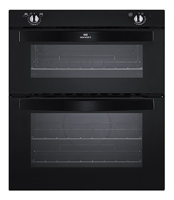 New World NW701DO BLK Double Oven Electric