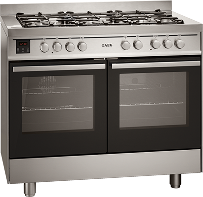 AEG 49190GO-MN Dual Fuel Range Cooker