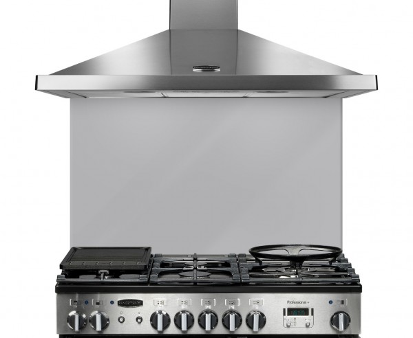 Rangemaster 10754 UNBSP899MS 90CM GLASS MET SILVER SPLASHBACKS