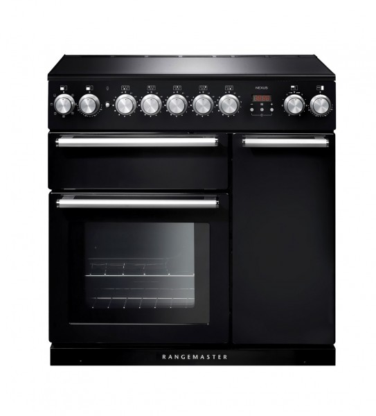 Rangemaster Nexus 90IND Black104820 Electric Range Cooker