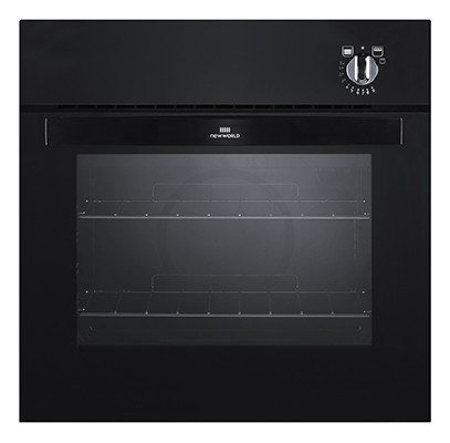 New World NW601G BLK Single Oven Gas