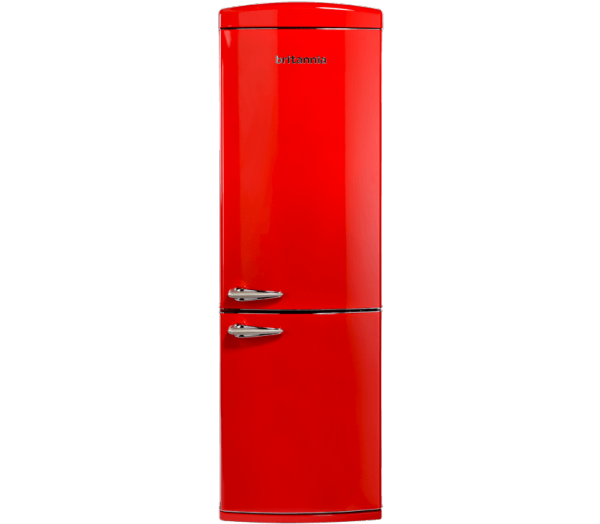 Britannia BREEZE RETRO F/F RED Frost Free Fridge Freezer
