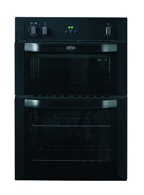 Belling BI 90 FP Blk Double Oven Electric