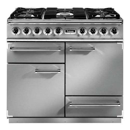 Falcon Continental 1092 DF SS Chrome 79510 Dual Fuel Range Cooker