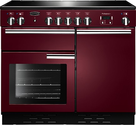 Rangemaster Professional Plus 100CER Cranberry 112380 Electric Range Cooker