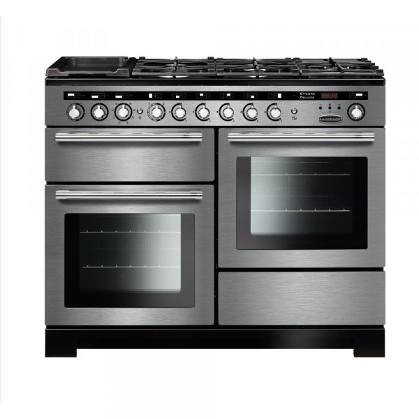 Rangemaster Encore Deluxe 110DF SS 117290 Dual Fuel Range Cooker