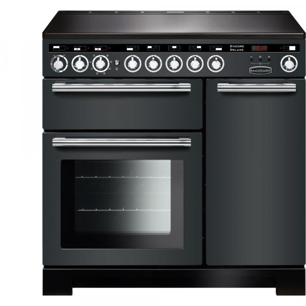 Rangemaster Encore Deluxe 90IND Slate 117310 Electric Range Cooker