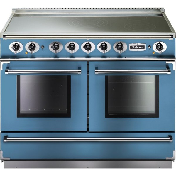 Falcon Continental 1092 IND China Blue Nickel 83650 Electric Range Cooker
