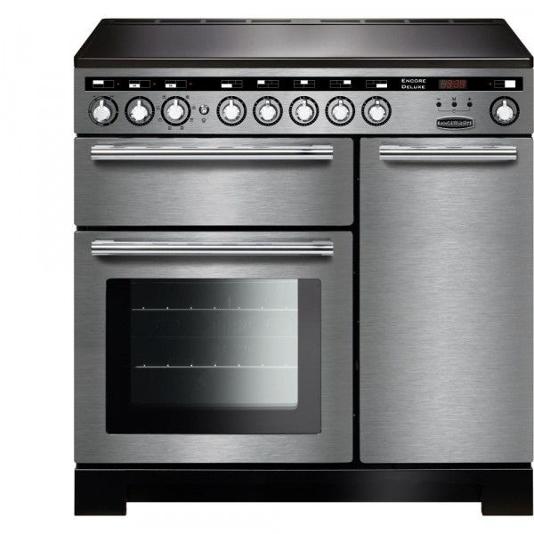 Rangemaster Encore Deluxe 90IND SS 117330 Electric Range Cooker
