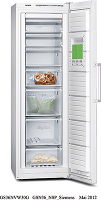 Siemens GS36NVW30G Frost Free Freezer