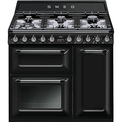 Smeg TR93BL Dual Fuel Range Cooker
