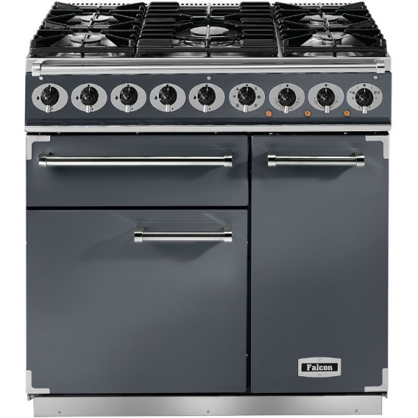 Falcon 900 DX DF Slate Nickel 102530 Dual Fuel Range Cooker