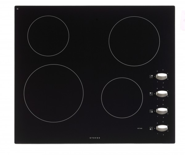 Stoves SEH600CR MK2 BLK Electric Hob