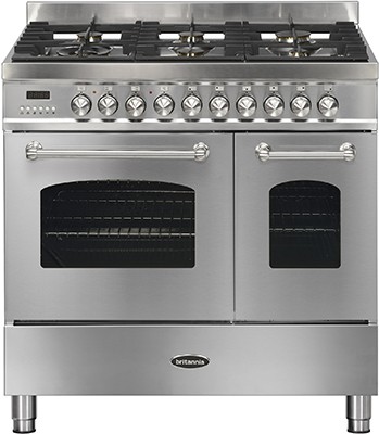 Britannia RC-9TG-FL-S-MK2 Dual Fuel Range Cooker