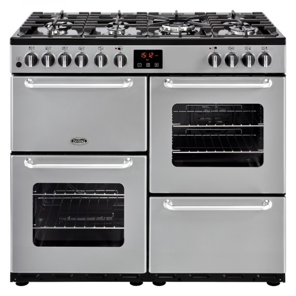 Belling Appliances Ltd Sandringham 100Dft Sil Dual Fuel Range Cooker
