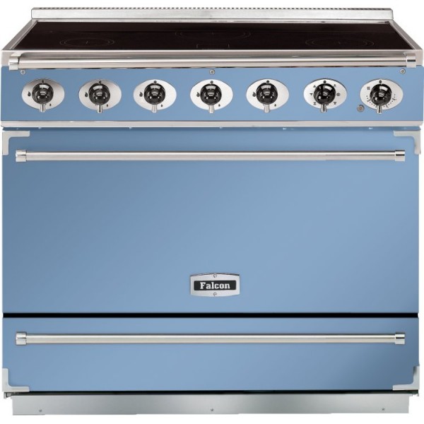 Falcon 900S IND China Blue Nickel 90050 Electric Range Cooker