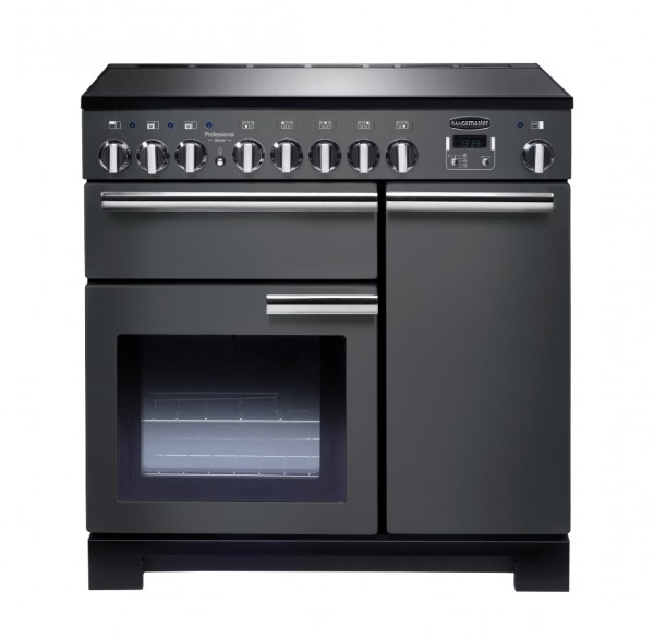 Rangemaster Professional Deluxe 90IND Slate 105970 Electric Range Cooker