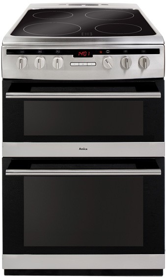 Amica 608DCE2TAXX SS Electric Cooker