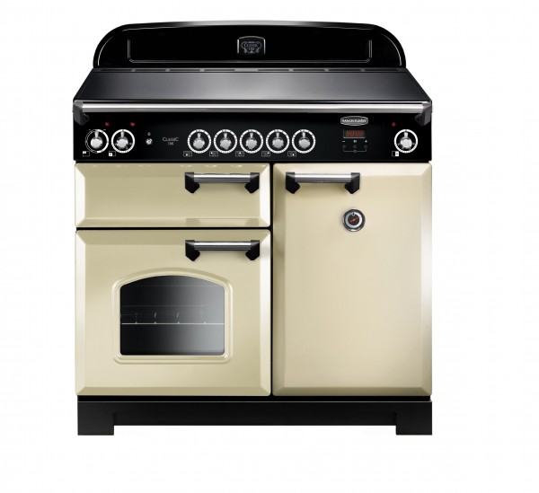 Rangemaster Classic 100CER Cream Chrome 117610 Electric Range Cooker
