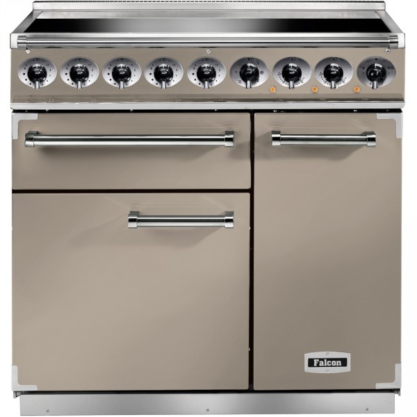Falcon 900 DX IND Fawn Nickel 115320 Electric Range Cooker