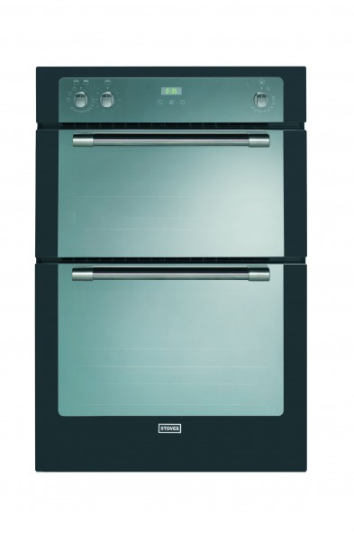 Stoves Sterling 900MF Blk Double Oven Electric
