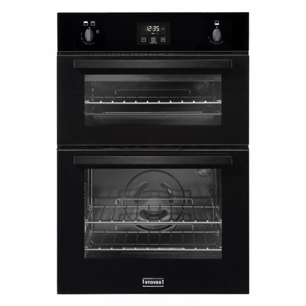 Stoves BI900G BLACK 444444843 Double Oven Gas