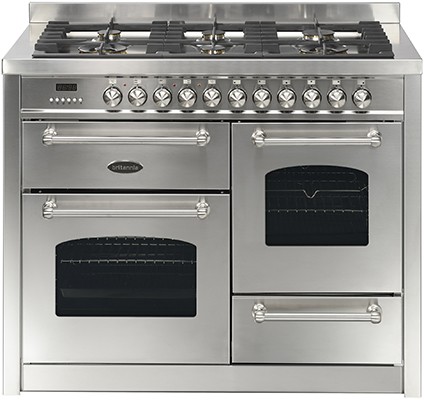 Britannia RC-11XGG-FL-SS-MK2 Dual Fuel Range Cooker