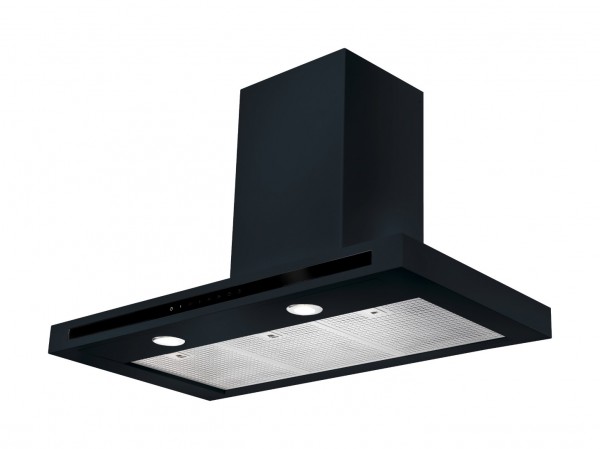 Rangemaster Hi Lite Flat 90 Hood Black 103130 Cooker Hood