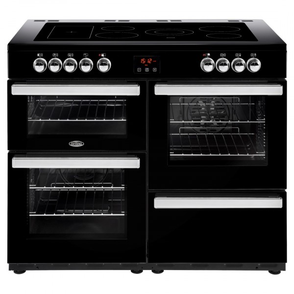 Belling Appliances Ltd Cookcentre 110E Blk Electric Range Cooker