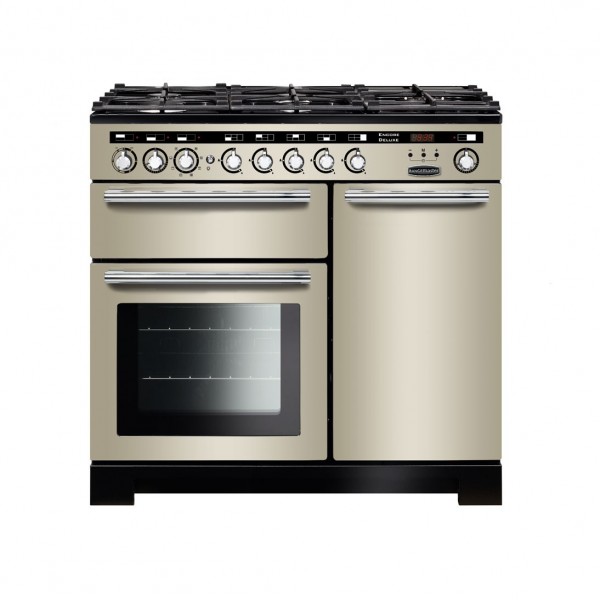 Rangemaster Encore Deluxe 100DF Ivory 117240 Dual Fuel Range Cooker