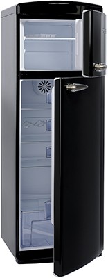 Britannia BREEZE TOP MOUNT BLK Fridge Freezer