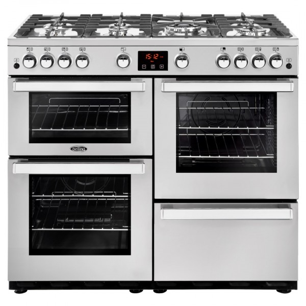 Belling Appliances Ltd Cookcentre 100G SS Professional Gas Range Cooker