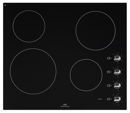New World NWCR602 BLK 44444115 Electric Hob