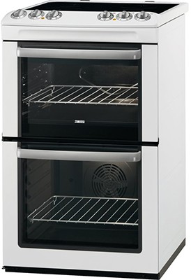 Zanussi ZCV554MW Agency Model Electric Cooker