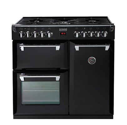 Stoves Richmond 900DFT Blk Dual Fuel Range Cooker