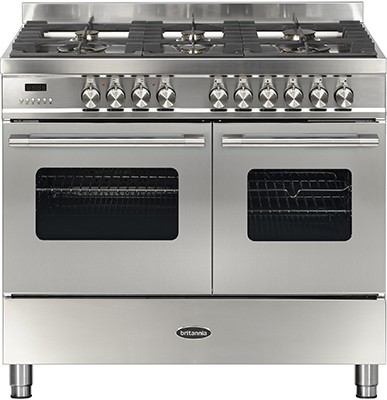 Britannia RC-10TG-DE-S Dual Fuel Range Cooker