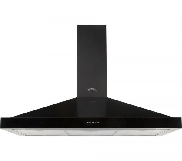 Belling Appliances Ltd Classic 100 Chim MK3 Blk Cooker Hood
