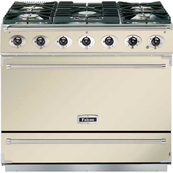 Falcon 900S DF Cream Chrome 87400 Dual Fuel Range Cooker