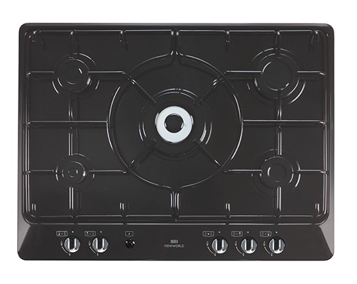 New World NWGHU701 BLK Gas Hob
