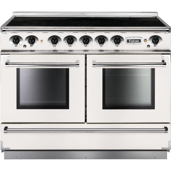 Falcon Continental 1092 IND White Nickel 83660 Electric Range Cooker
